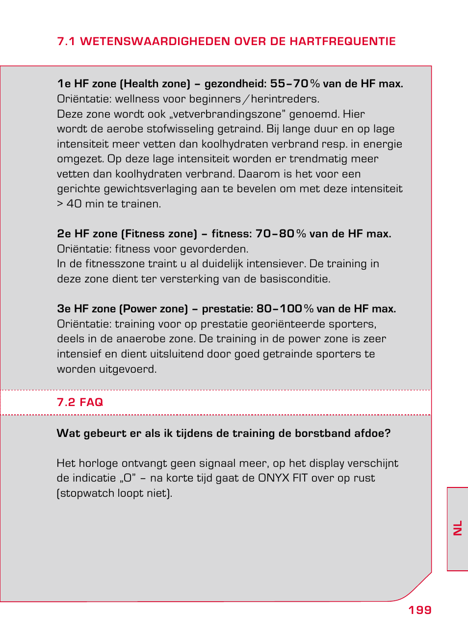 SIGMA ONYX FIT User Manual | Page 199 / 208