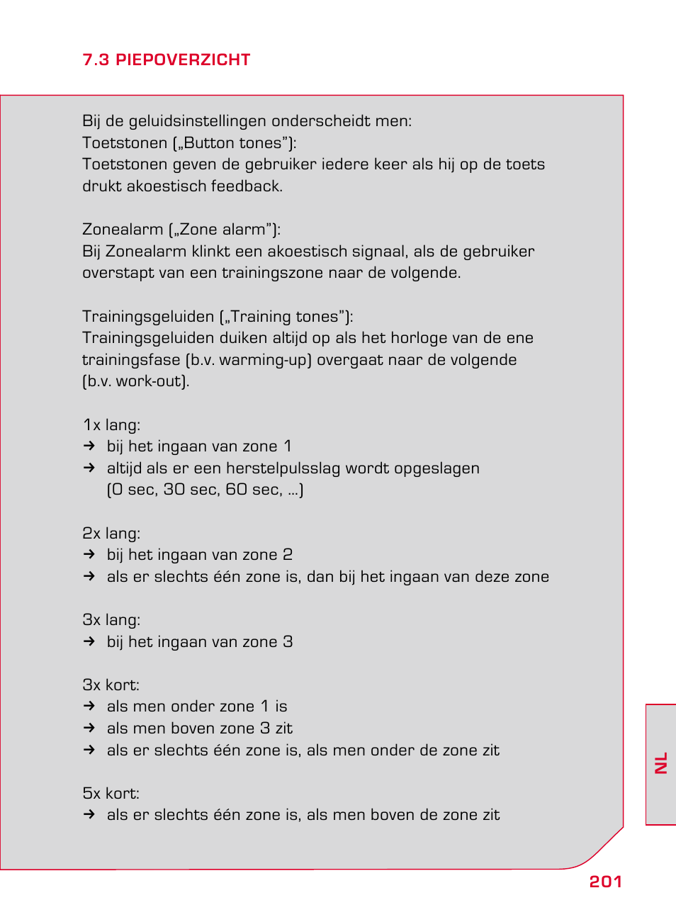 SIGMA ONYX FIT User Manual | Page 201 / 208