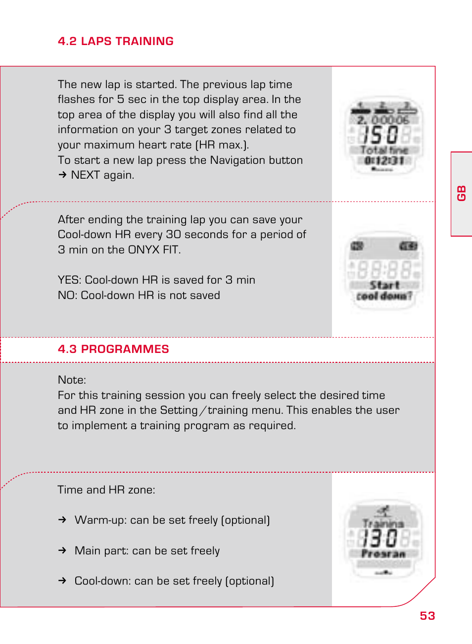 SIGMA ONYX FIT User Manual | Page 53 / 208