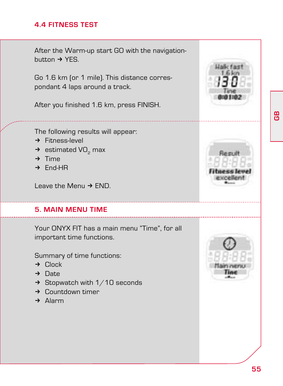 SIGMA ONYX FIT User Manual | Page 55 / 208