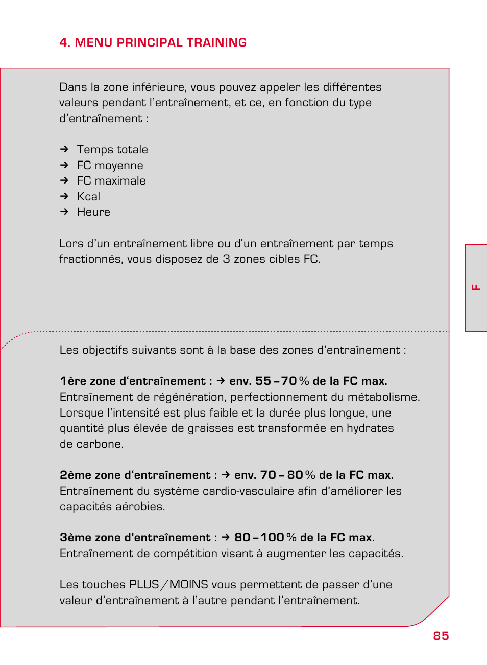 SIGMA ONYX FIT User Manual | Page 85 / 208