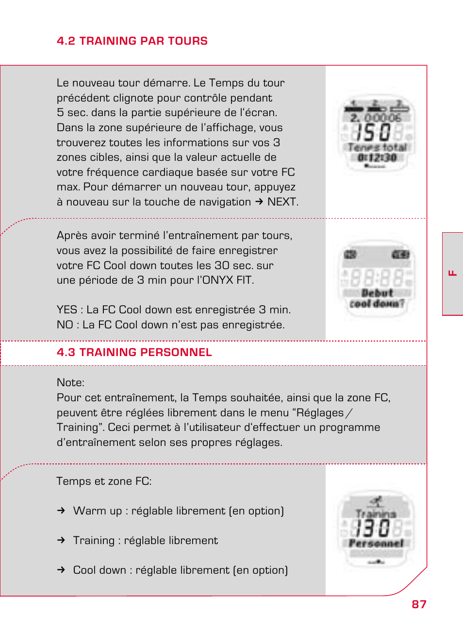 SIGMA ONYX FIT User Manual | Page 87 / 208