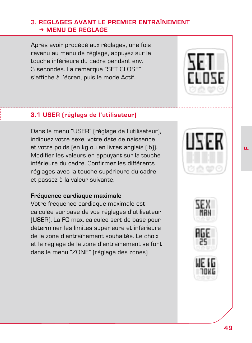 SIGMA ONYX CLASSIC User Manual | Page 49 / 124