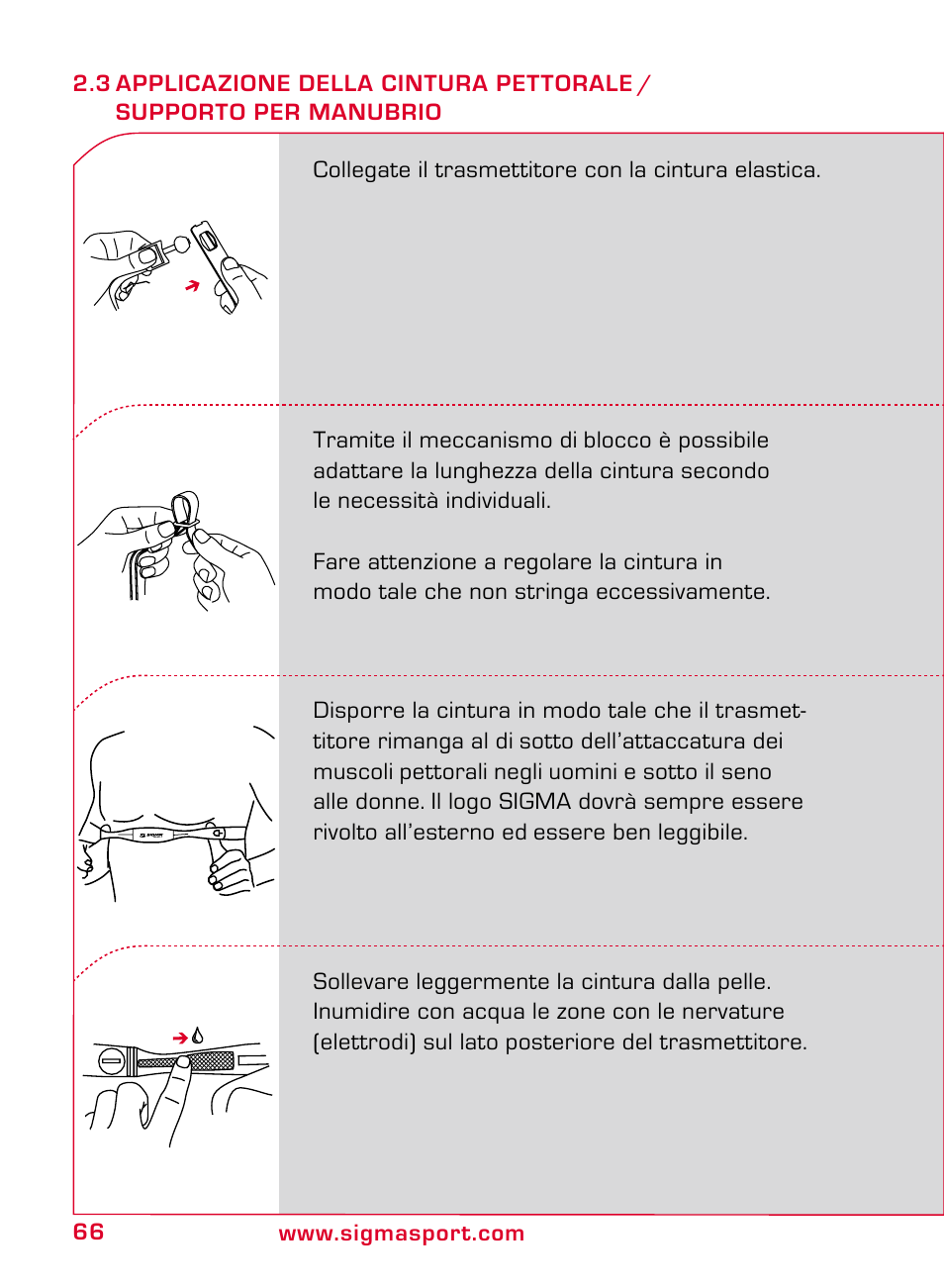 SIGMA ONYX CLASSIC User Manual | Page 66 / 124