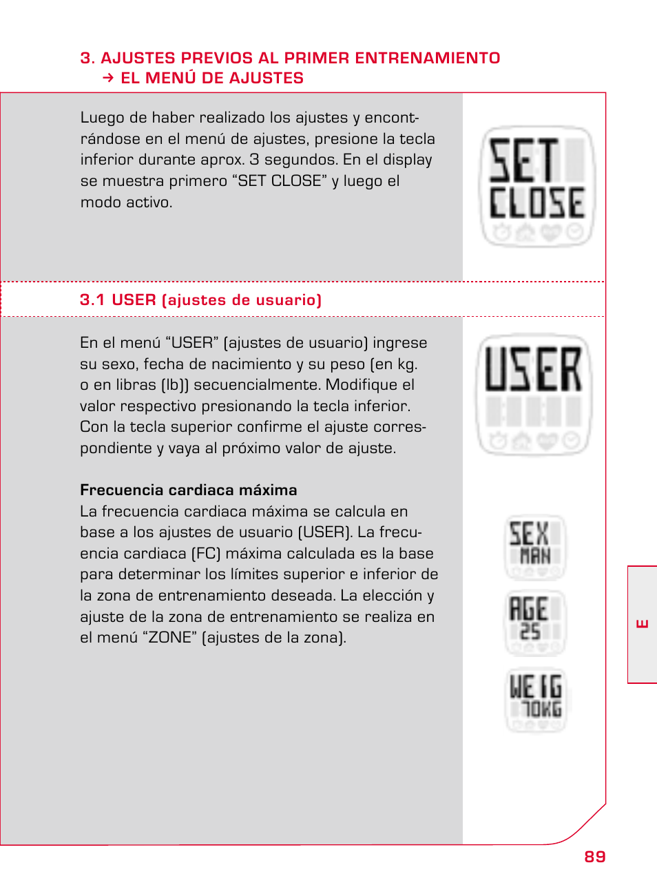 SIGMA ONYX CLASSIC User Manual | Page 89 / 124