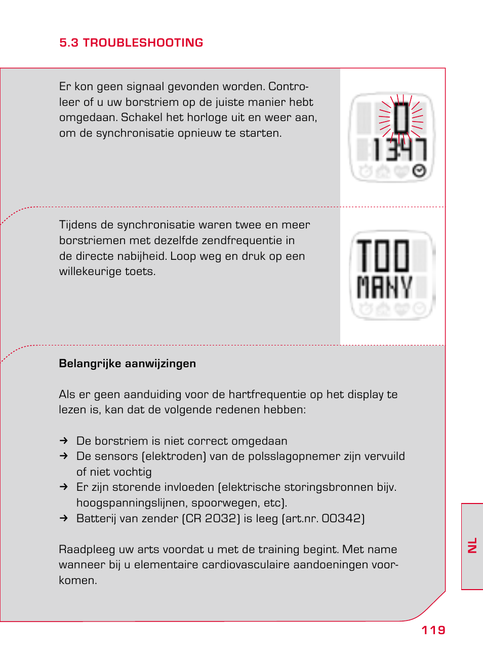 SIGMA ONYX BALANCE User Manual | Page 119 / 124