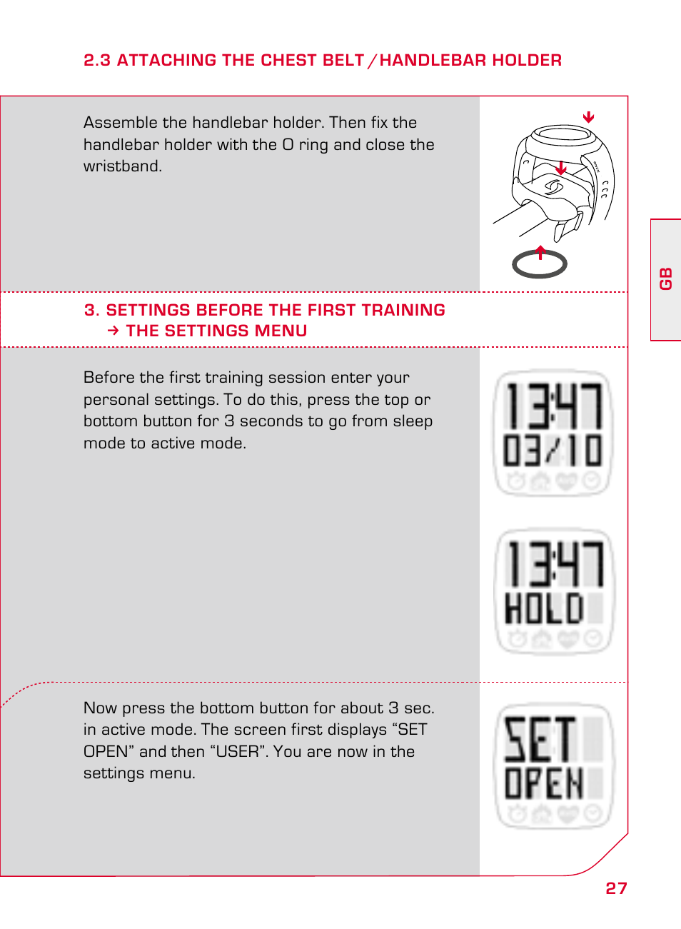 SIGMA ONYX BALANCE User Manual | Page 27 / 124
