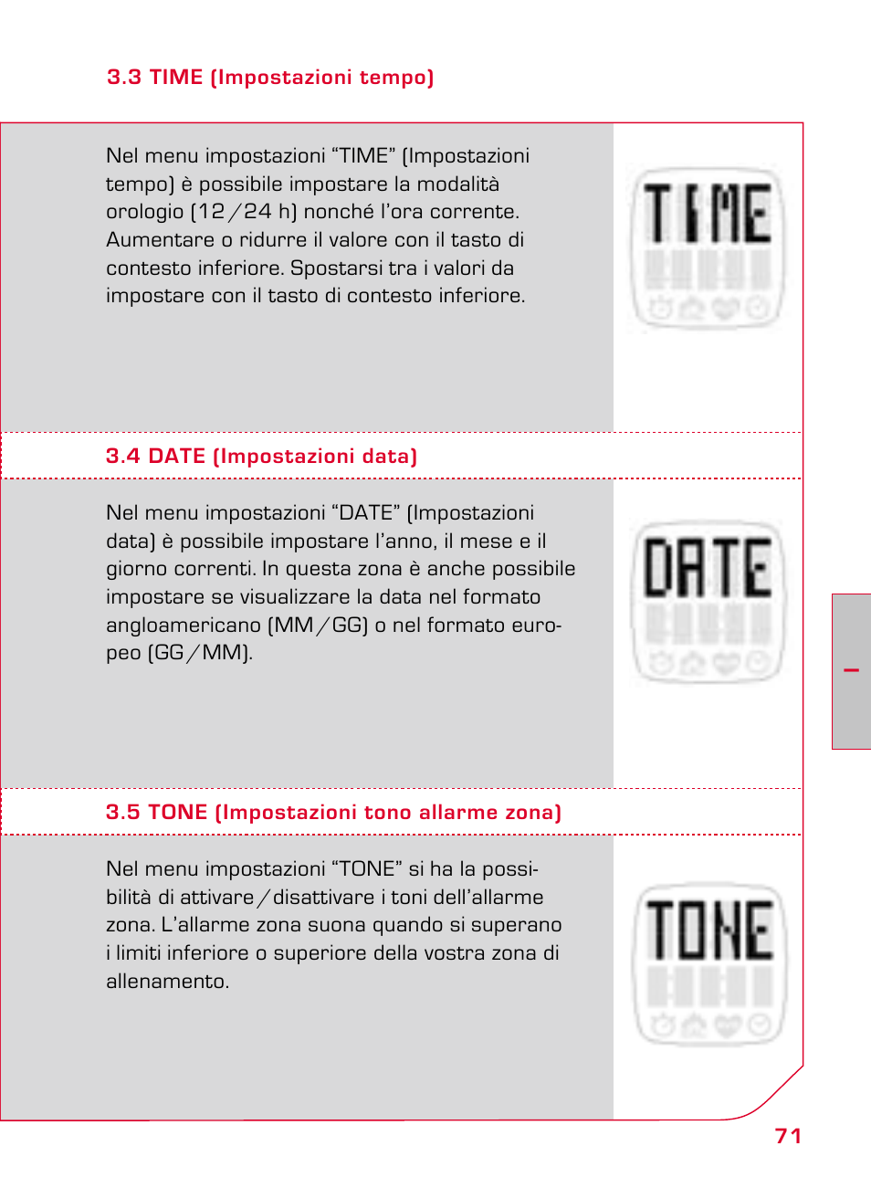 SIGMA ONYX BALANCE User Manual | Page 71 / 124