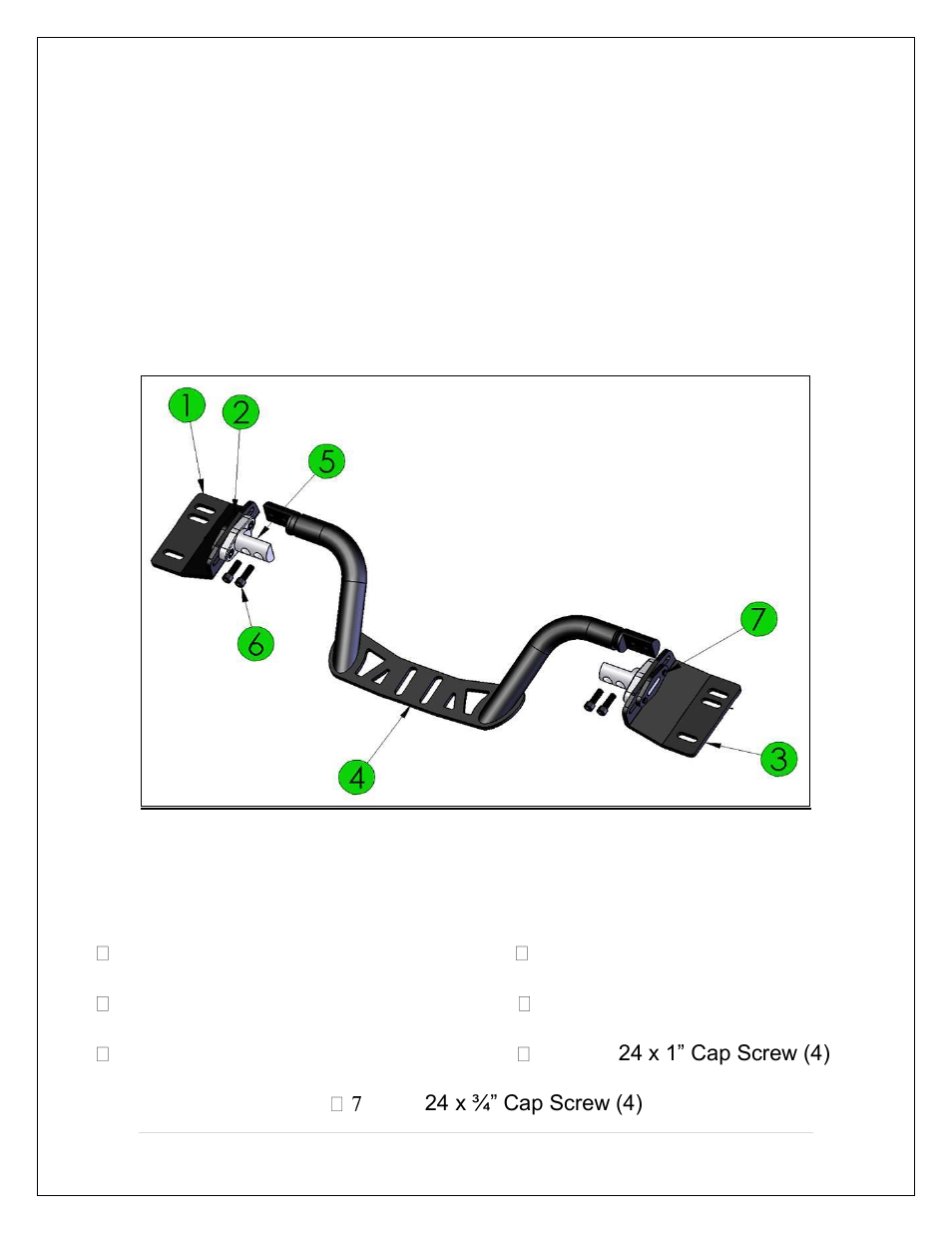 Spindle hardware kit checklist | Speedtech 67-69 Camaro T56 Crossmember User Manual | Page 2 / 8