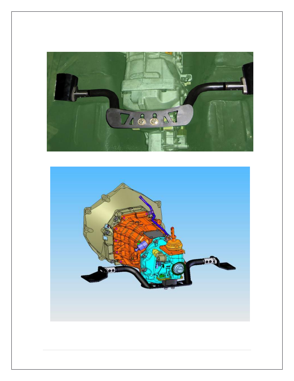 Speedtech 67-69 Camaro T56 Crossmember User Manual | Page 4 / 8