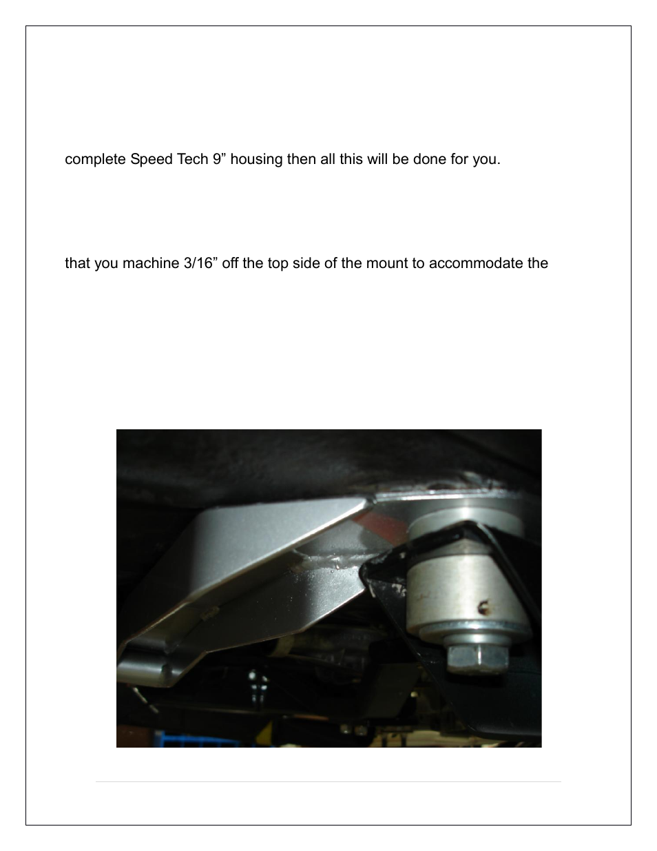 Speedtech 68-74 Nova Torque Arm User Manual | Page 13 / 20