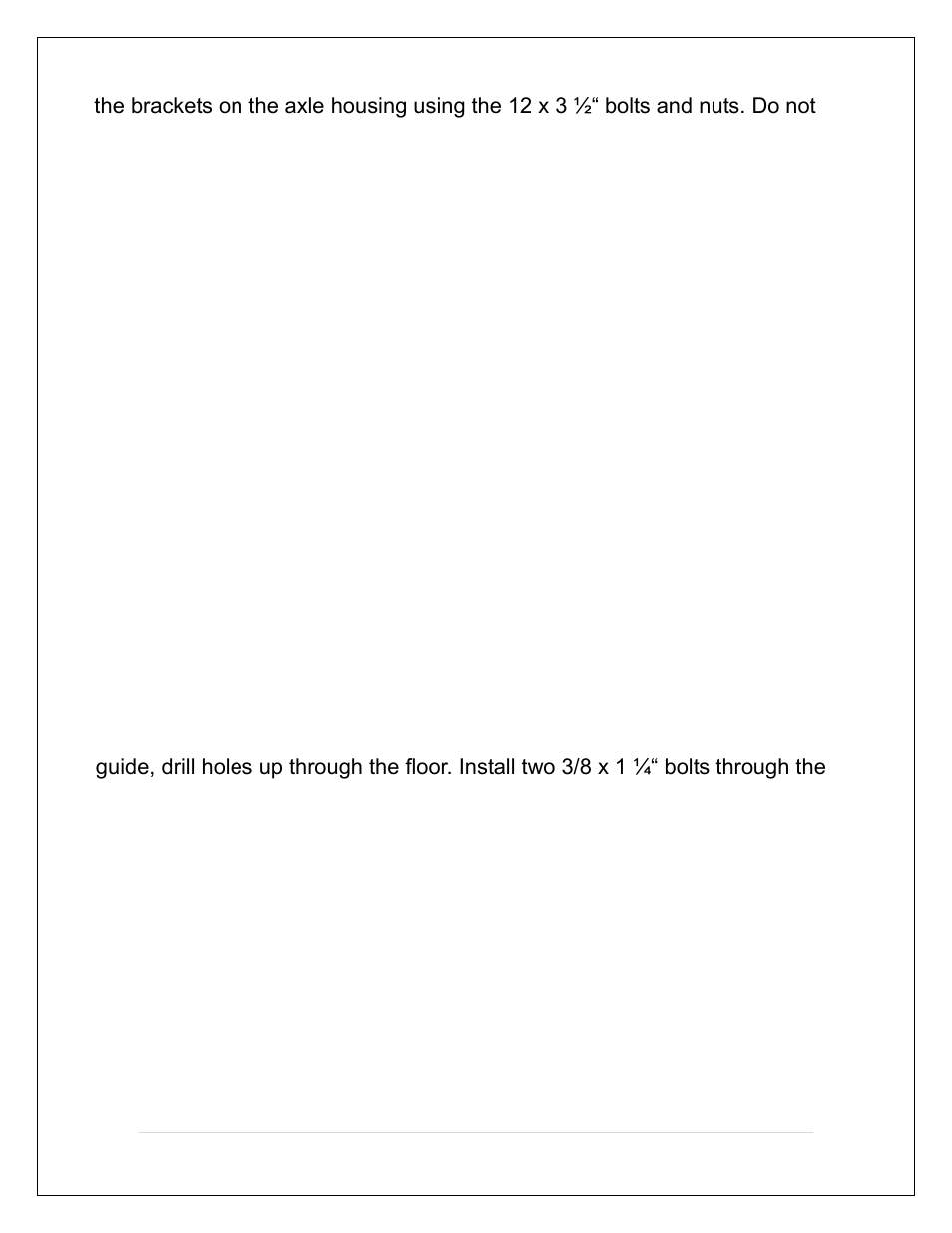 Speedtech 68-74 Nova Torque Arm User Manual | Page 16 / 20