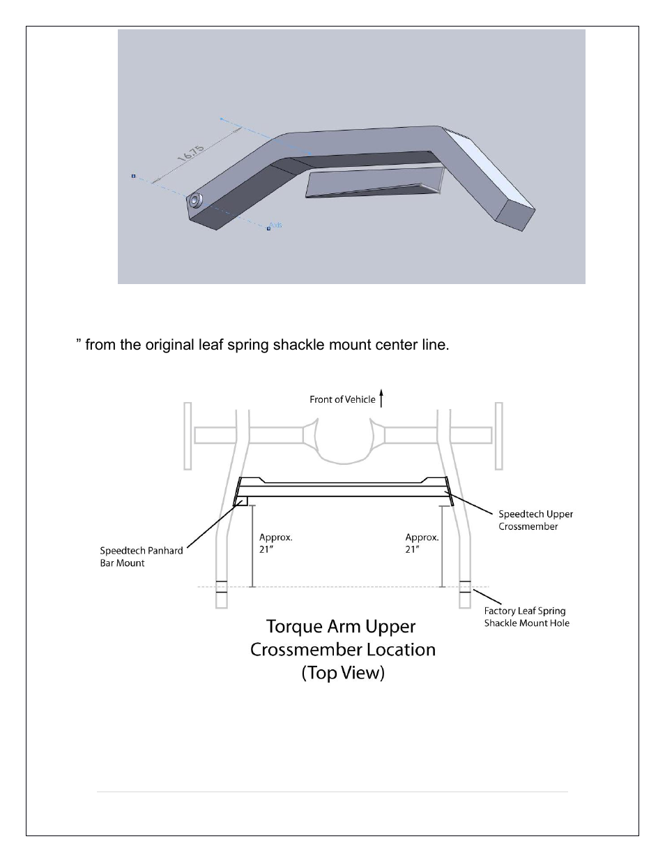 Speedtech 68-74 Nova Torque Arm User Manual | Page 7 / 20