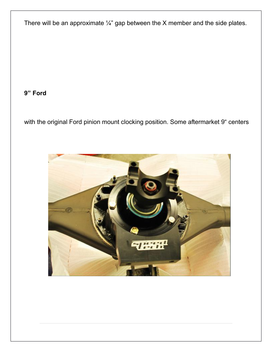 Speedtech 68-74 Nova Torque Arm User Manual | Page 8 / 20