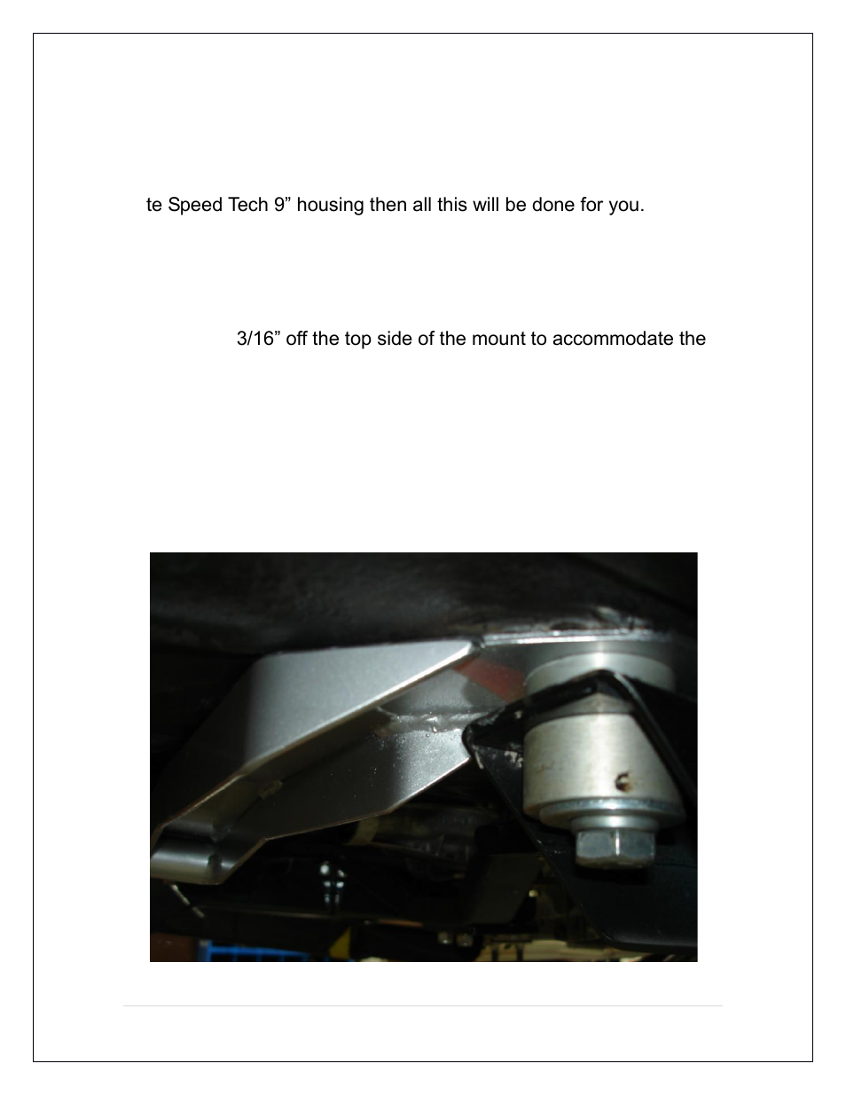 Speedtech 70-81 Camaro Torque Arm User Manual | Page 13 / 20