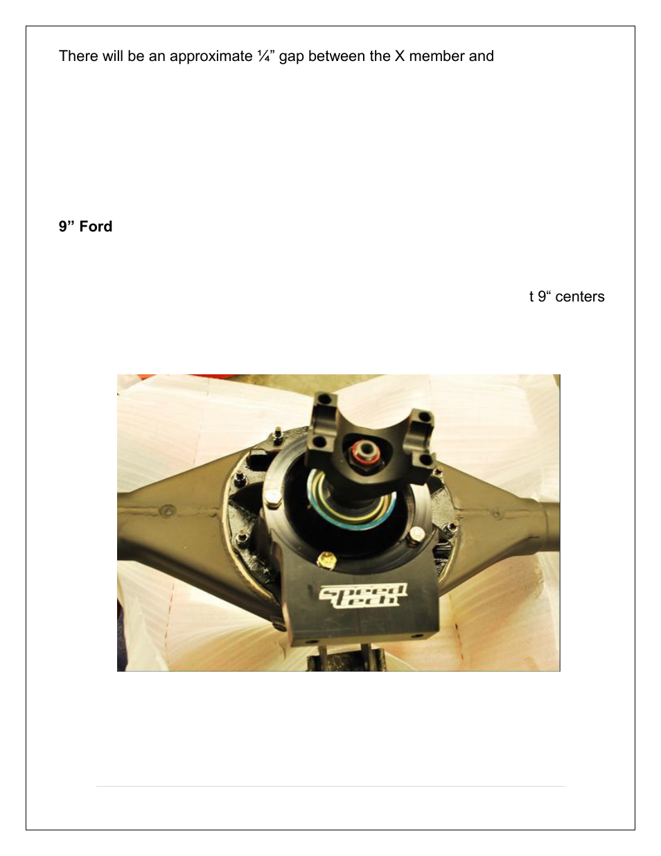 Speedtech 70-81 Camaro Torque Arm User Manual | Page 8 / 20