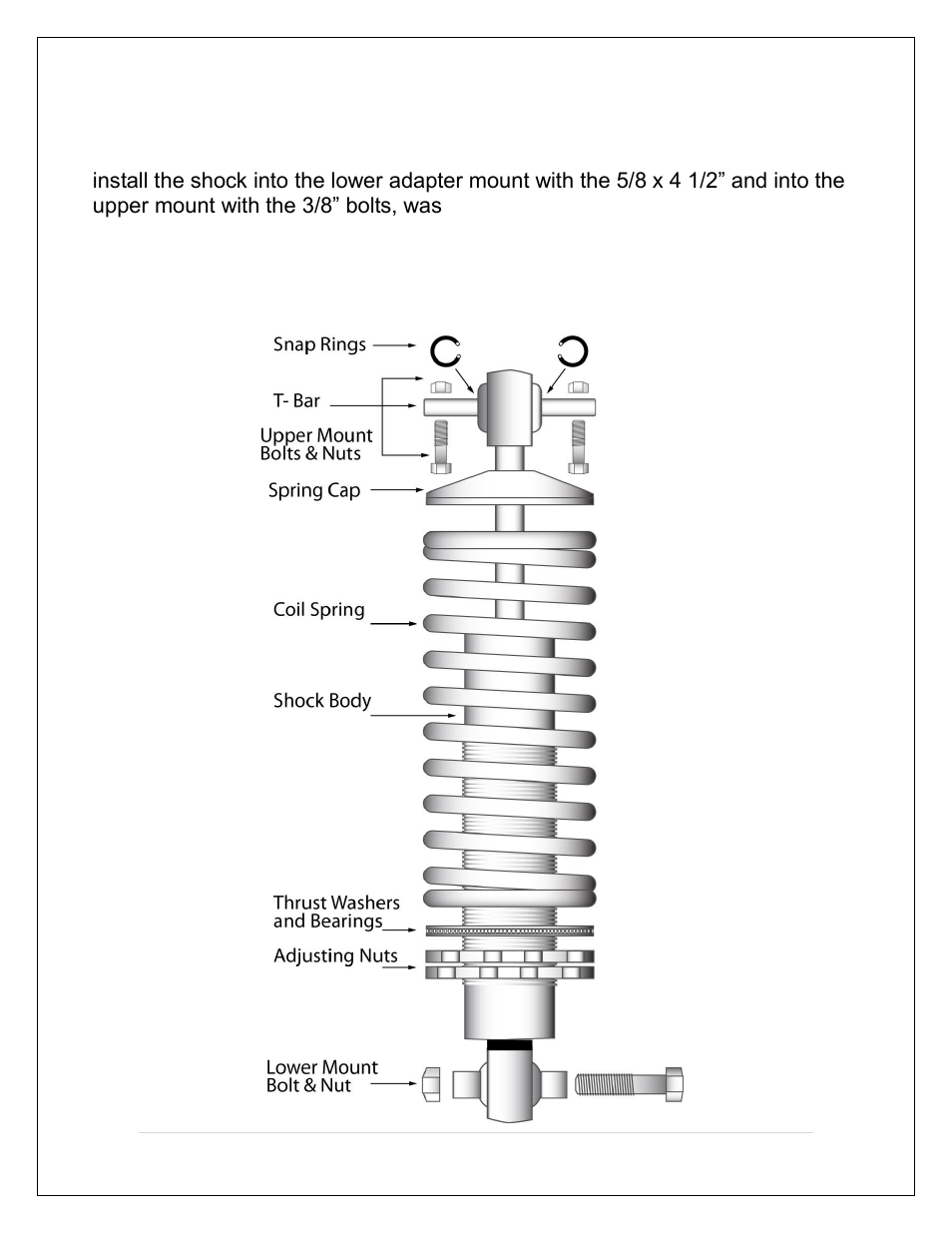 Speedtech B Body Rear Coilover User Manual | Page 8 / 12