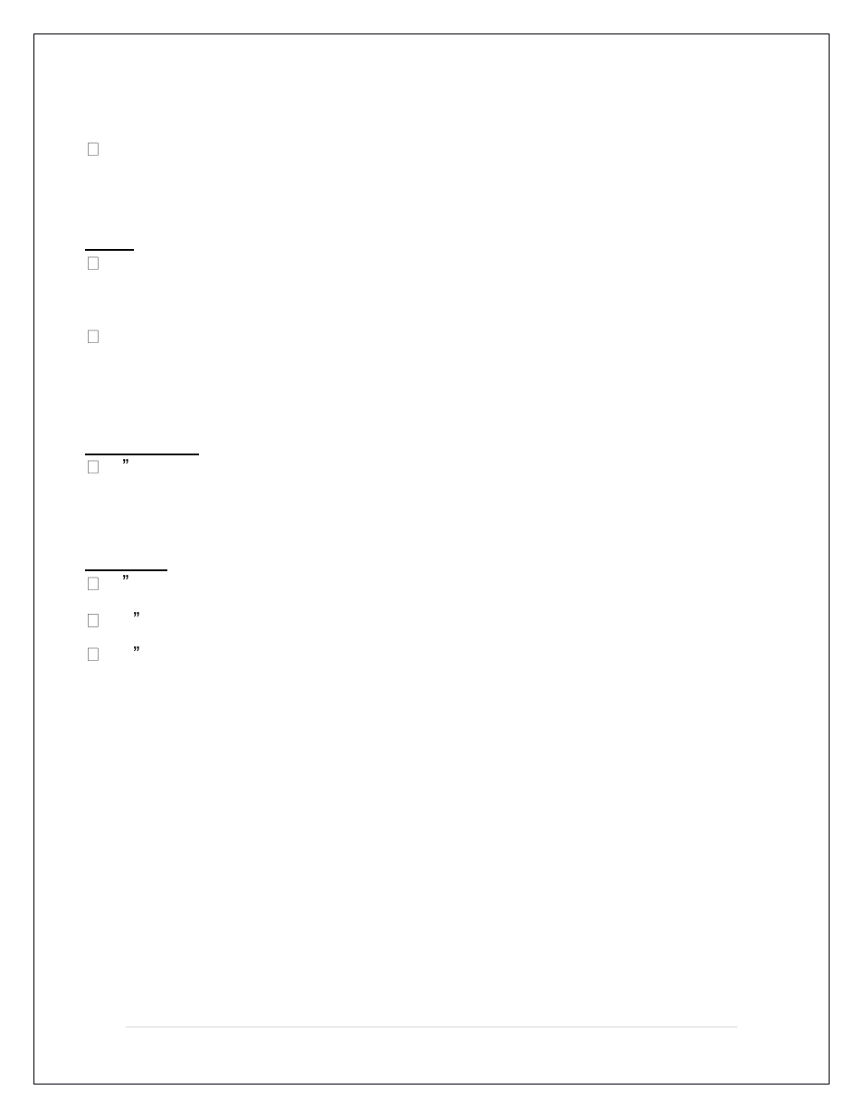 Body bushing hardware kit checklist | Speedtech Billet Frame Mounts User Manual | Page 2 / 8