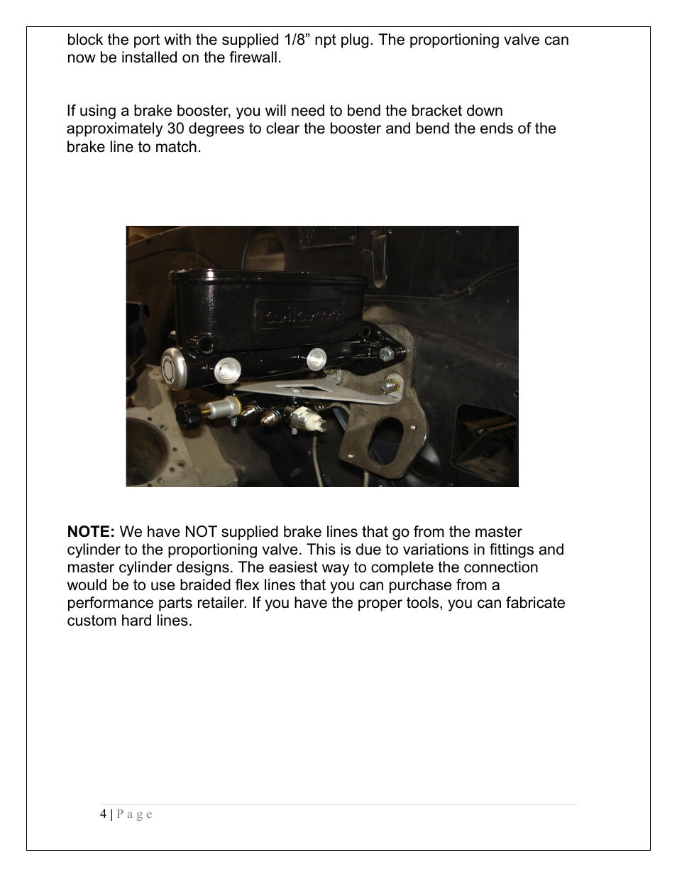 Speedtech Brake Line Kit User Manual | Page 4 / 12