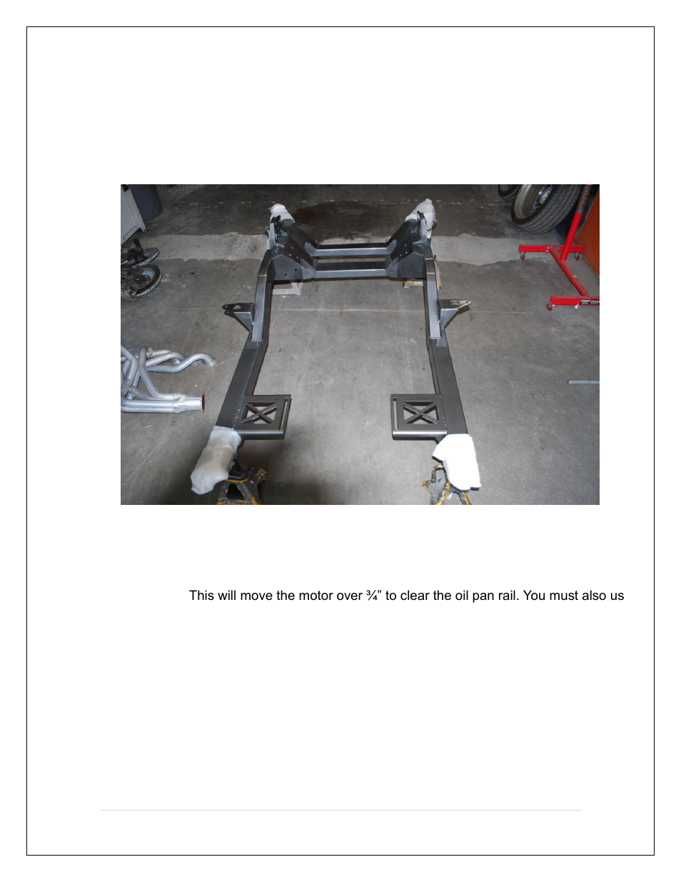 Assembling the sub frame | Speedtech Nova Subframe User Manual | Page 3 / 20