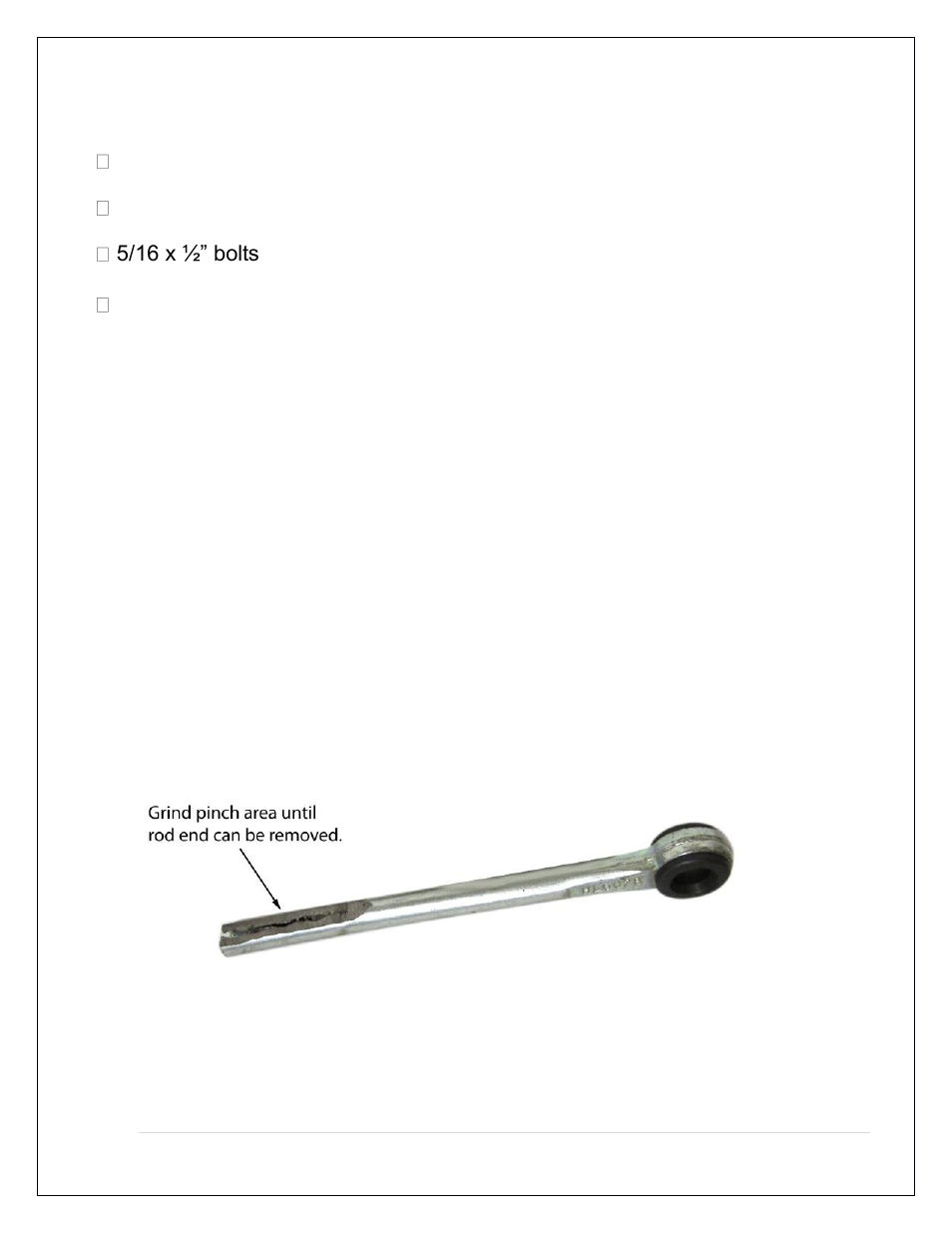 Clutch master cylinder bracket kit checklist | Speedtech Clutch Master Bracket User Manual | Page 2 / 8