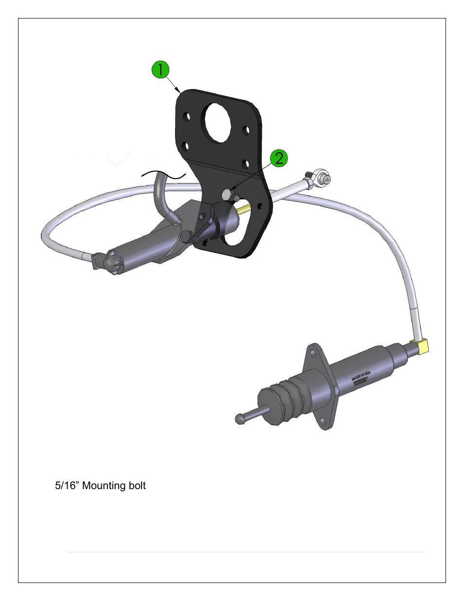 Speedtech Clutch Master Bracket User Manual | Page 4 / 8