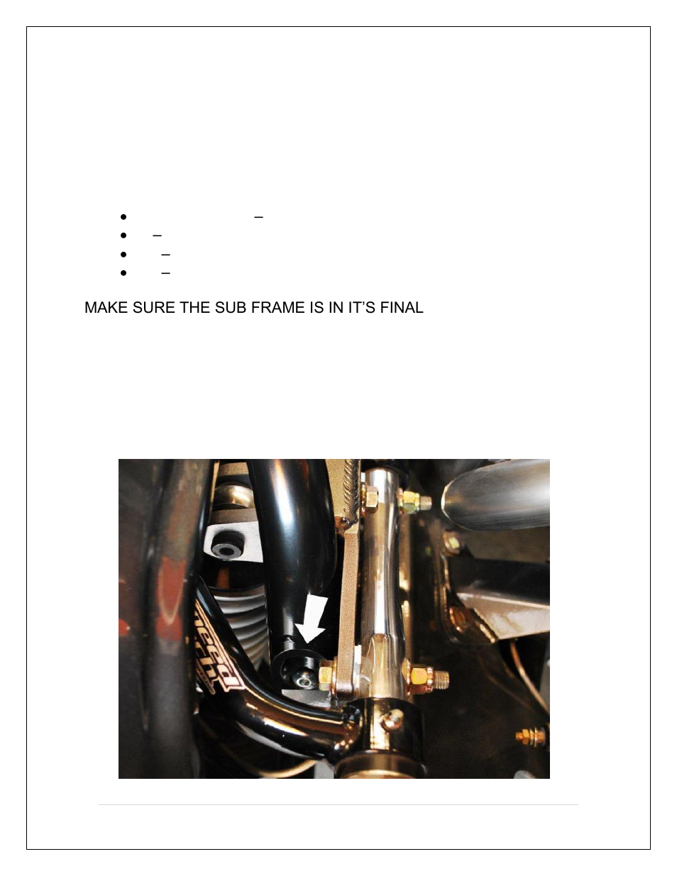 Speedtech Down Tube Brace User Manual | Page 2 / 4