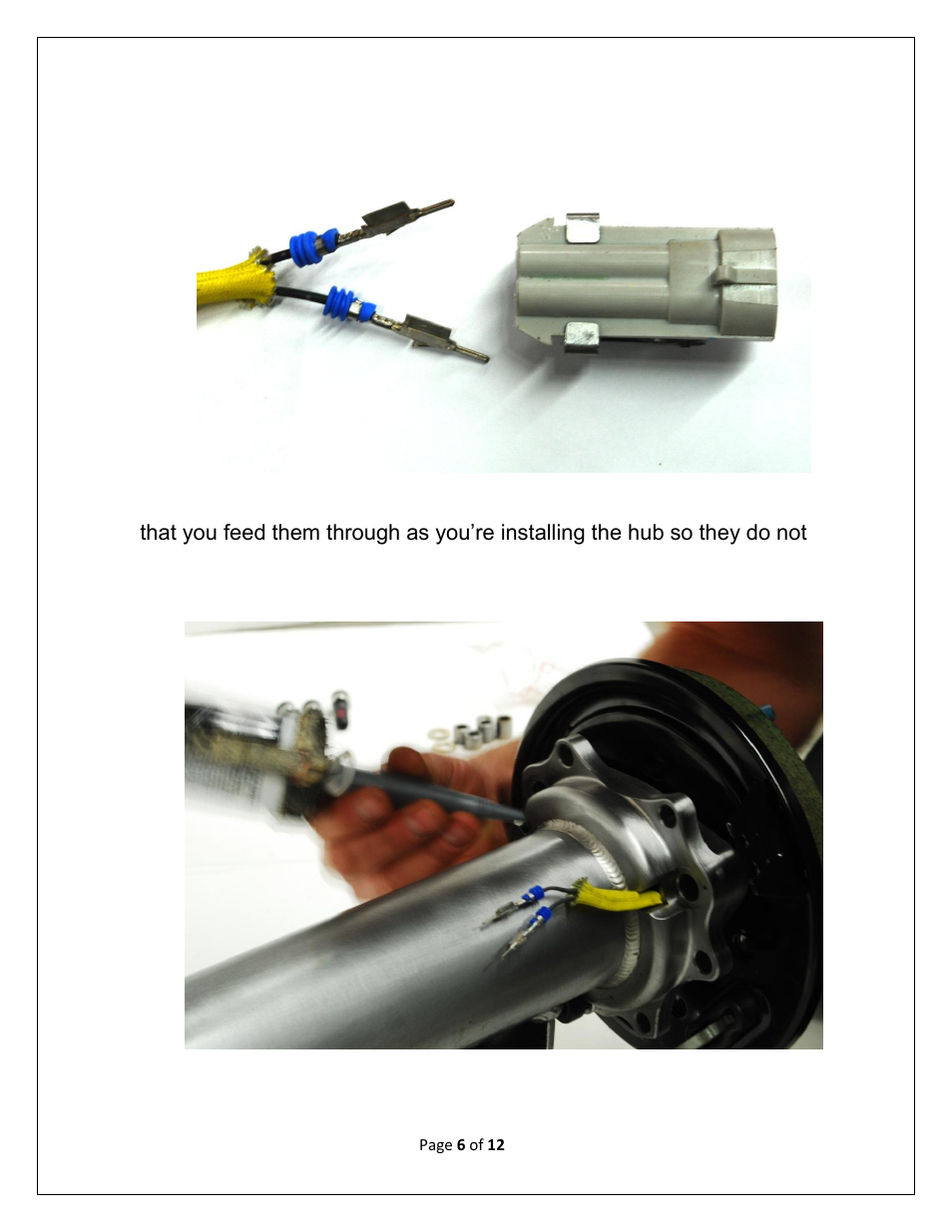 Speedtech Floater 9" Ford User Manual | Page 6 / 12