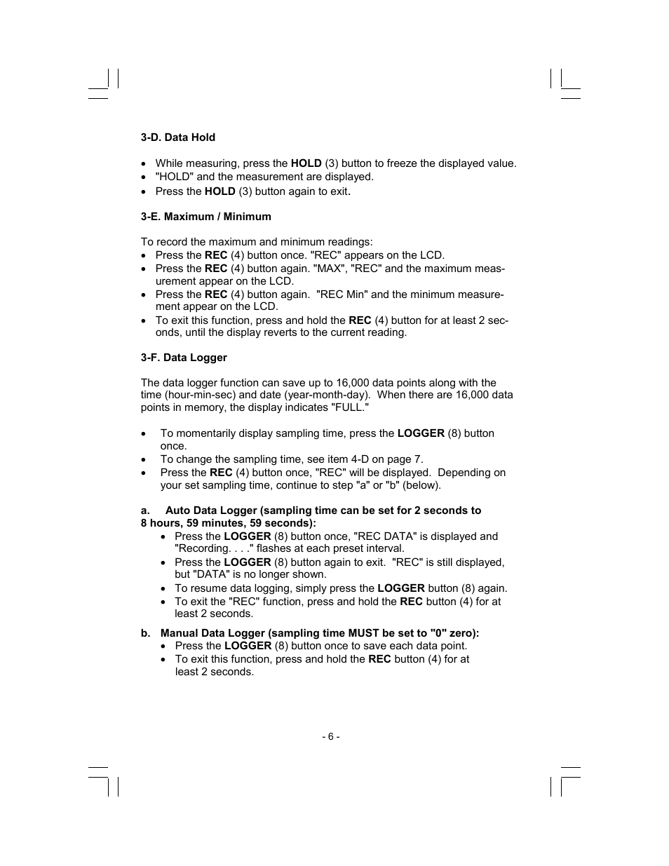 Sper Scientific 840088 pH Kit - Basic User Manual | Page 6 / 12