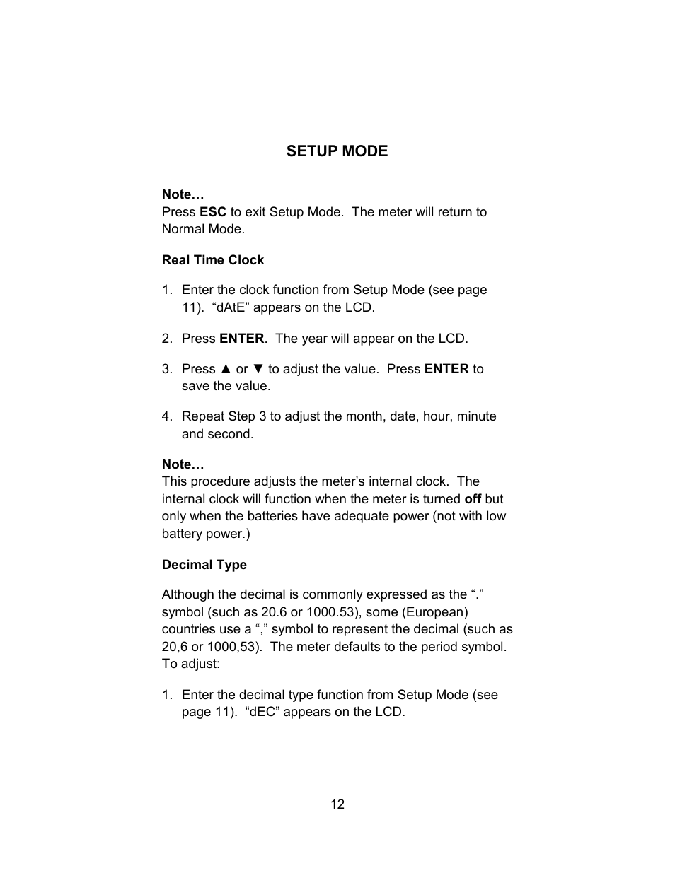 Sper Scientific 850023 Anemometer SD Card Logger User Manual | Page 12 / 32