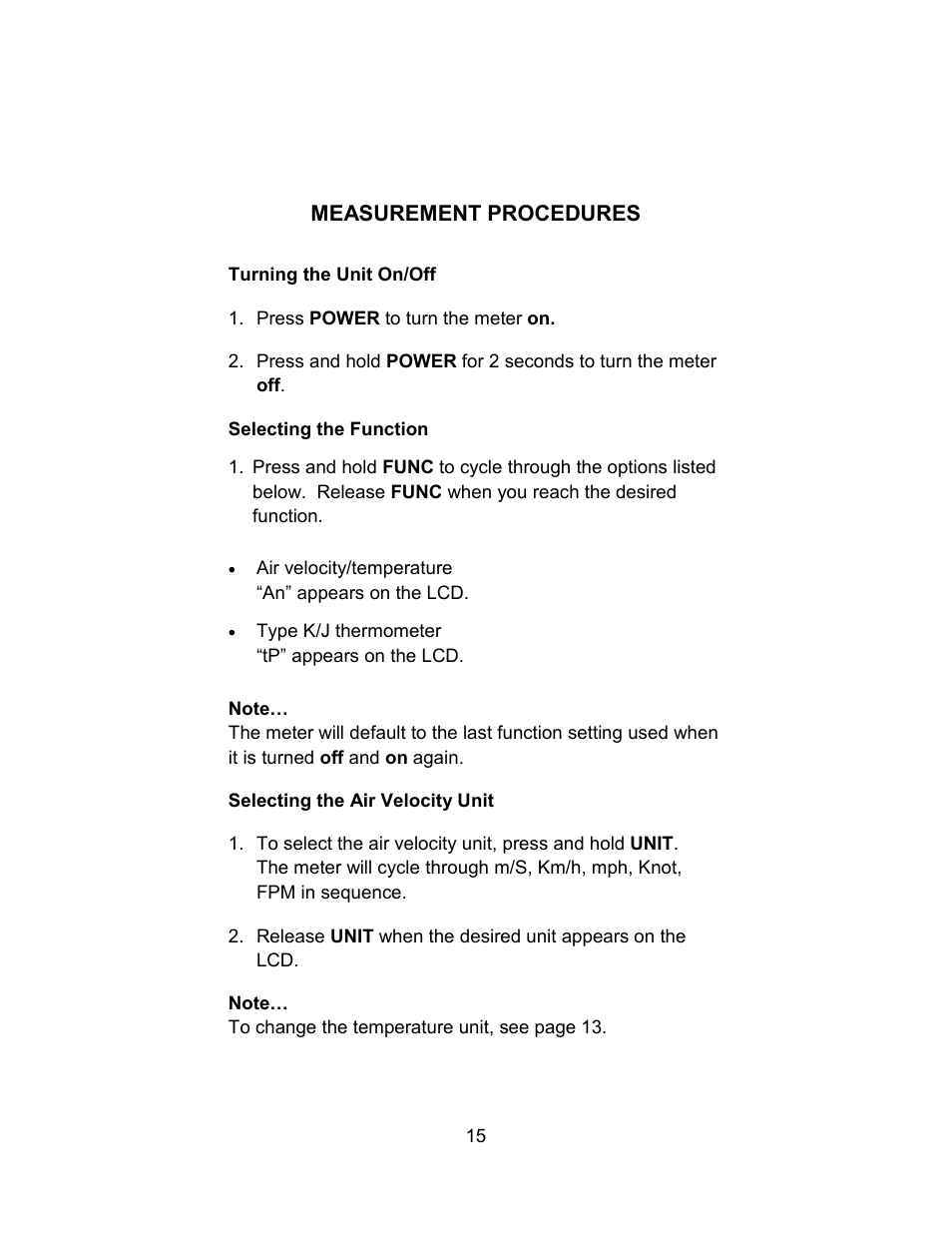 Sper Scientific 850023 Anemometer SD Card Logger User Manual | Page 15 / 32