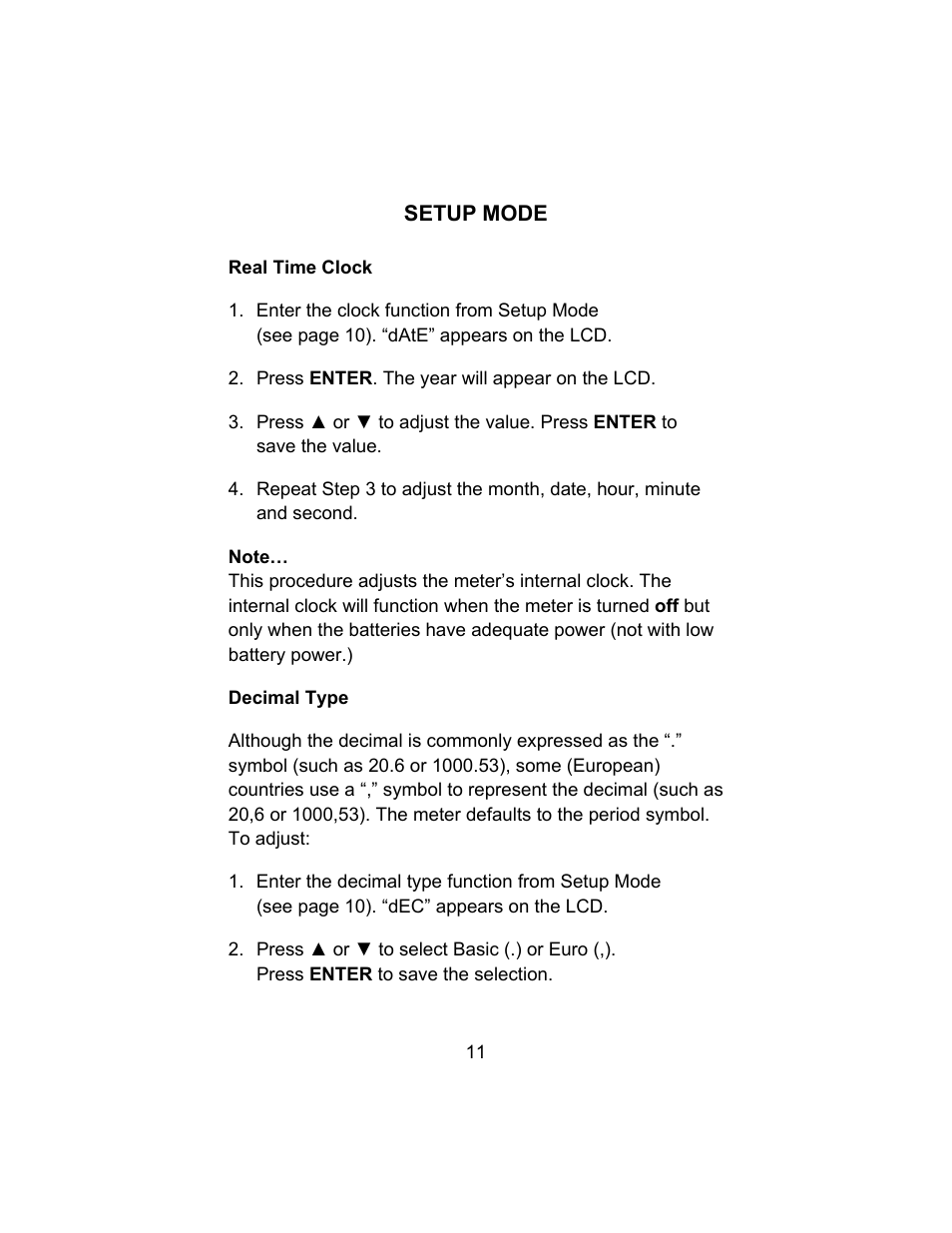 Sper Scientific 850024 Hot Wire Anemometer SD Card Logger User Manual | Page 11 / 32