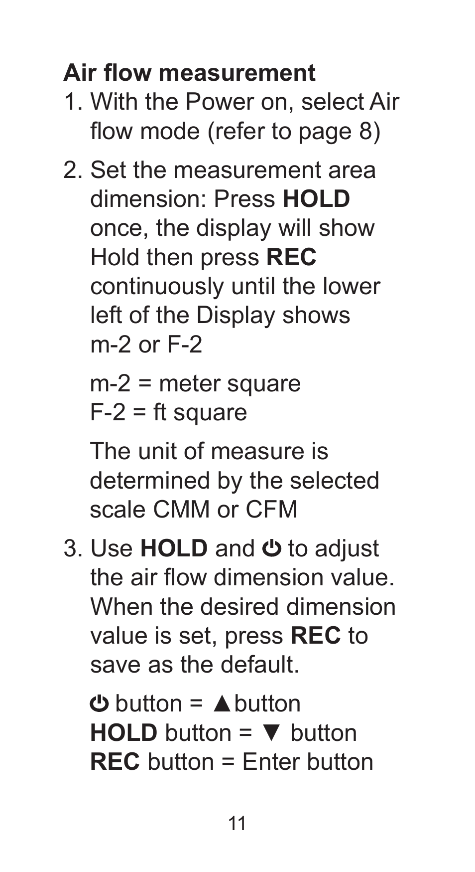 Sper Scientific 850027 Mini Environmental Quality Meter User Manual | Page 11 / 28