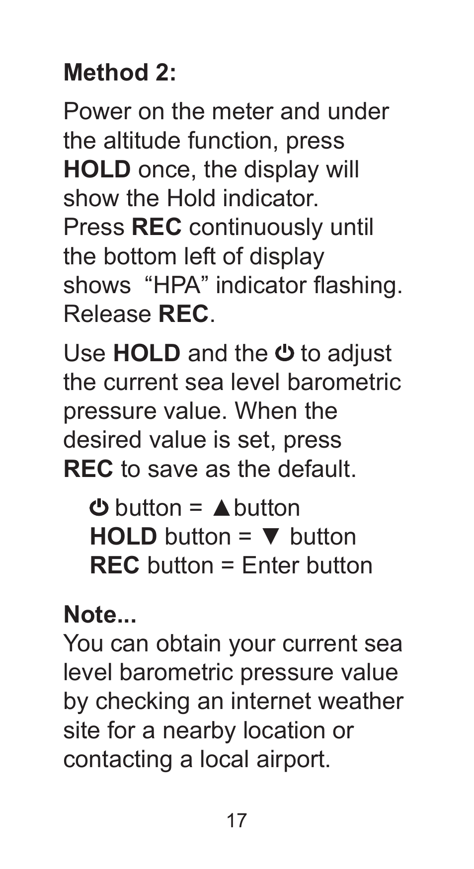Sper Scientific 850027 Mini Environmental Quality Meter User Manual | Page 17 / 28