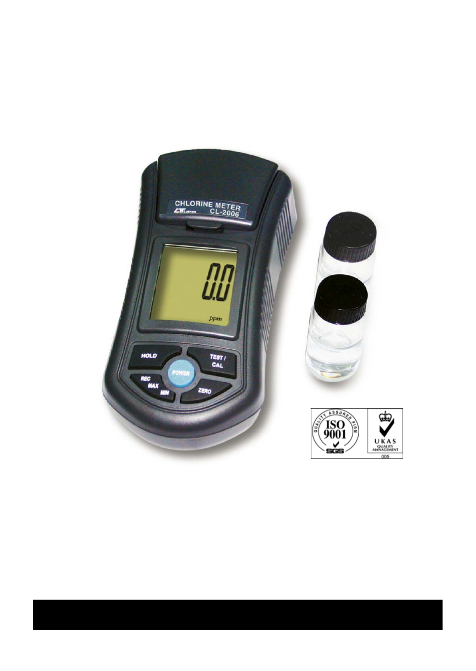 Sper Scientific LUCL-2006 Chlorine Meter User Manual | 16 pages