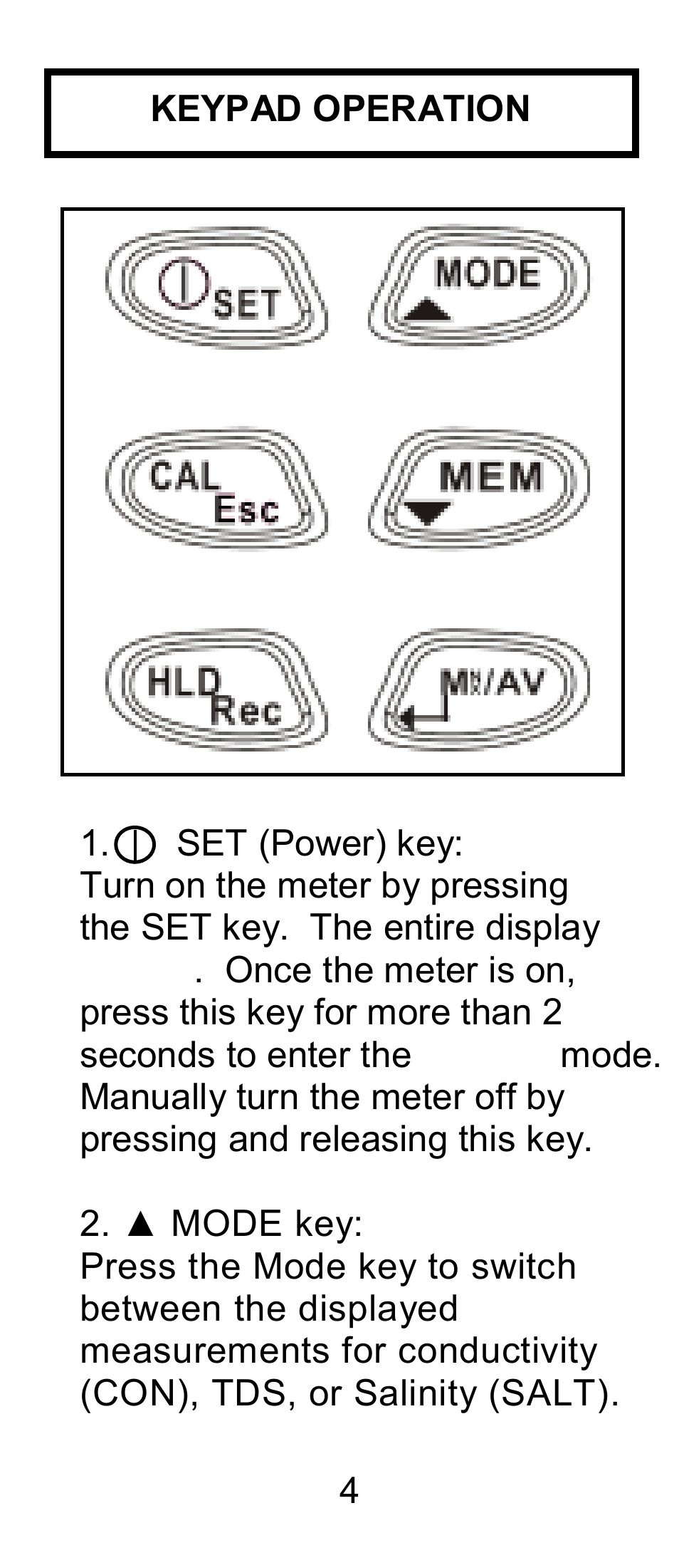Sper Scientific 850038 Pure Water Meter User Manual | Page 5 / 45