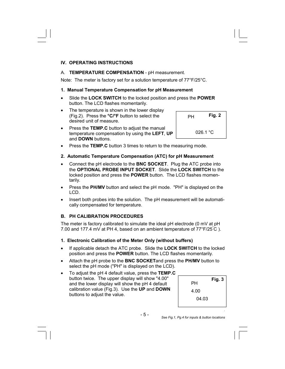 Sper Scientific 850086 Water Quality Meter pH Kit User Manual | Page 5 / 12