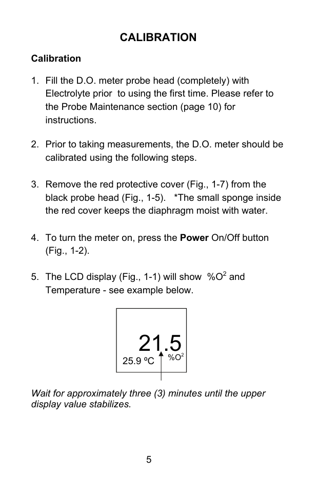 Sper Scientific 850045 Dissolved Oxygen - DO Pen User Manual | Page 5 / 16