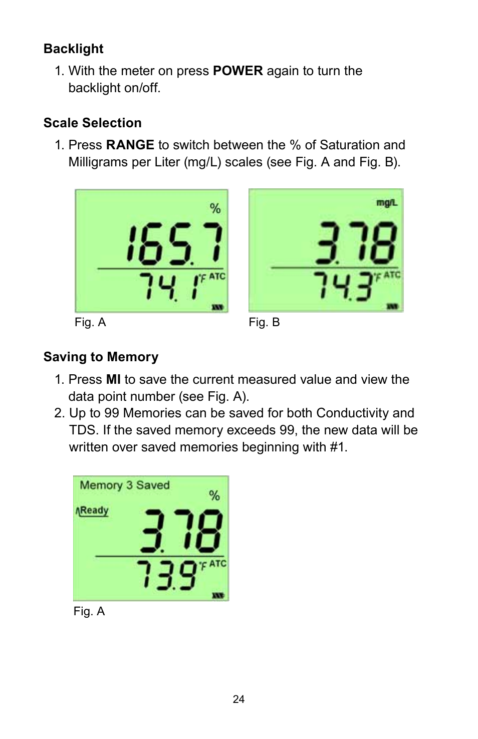 Sper Scientific 850046K AquaShock DO Kit User Manual | Page 24 / 28