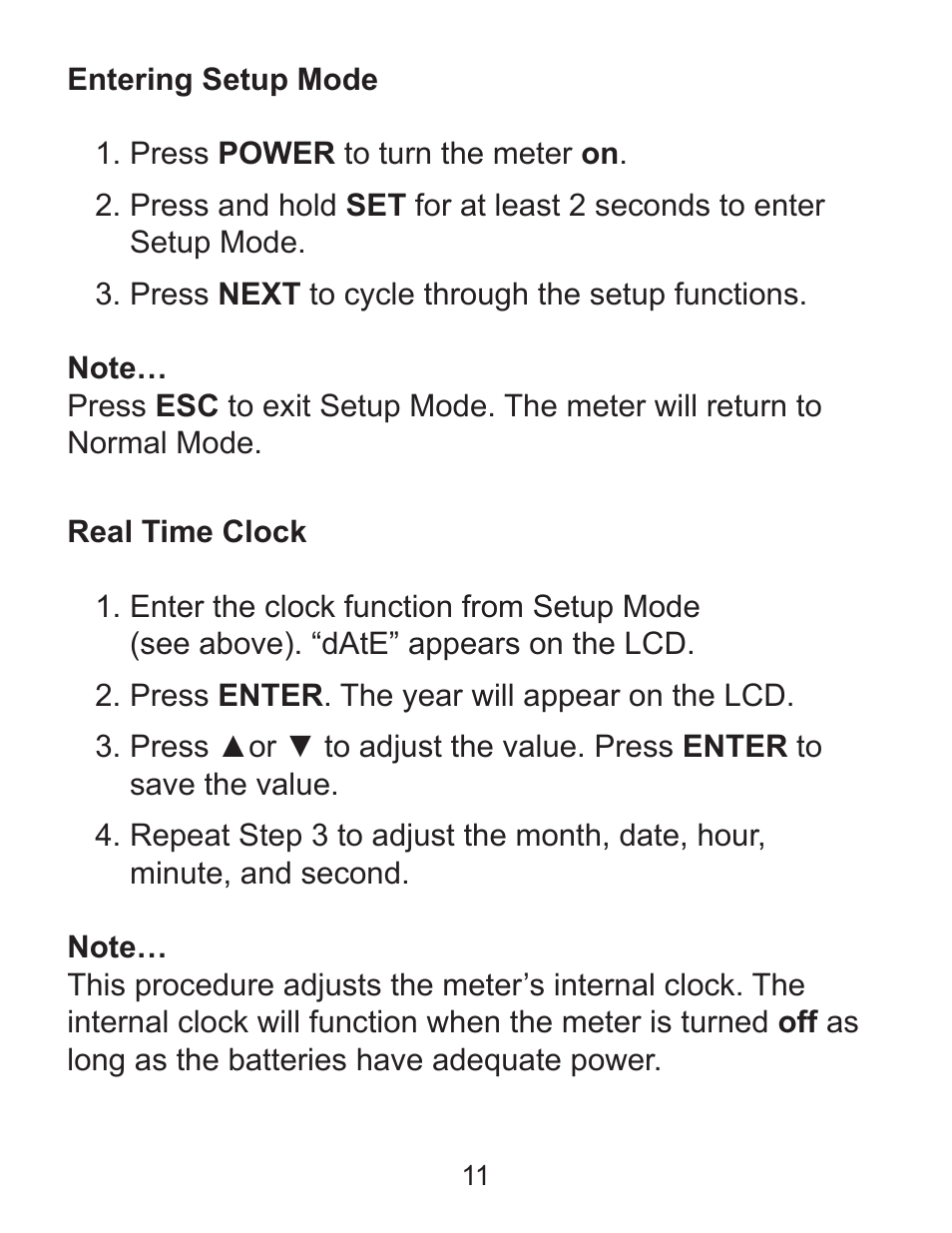 Sper Scientific 850071 Environmental Quality Meter User Manual | Page 11 / 36