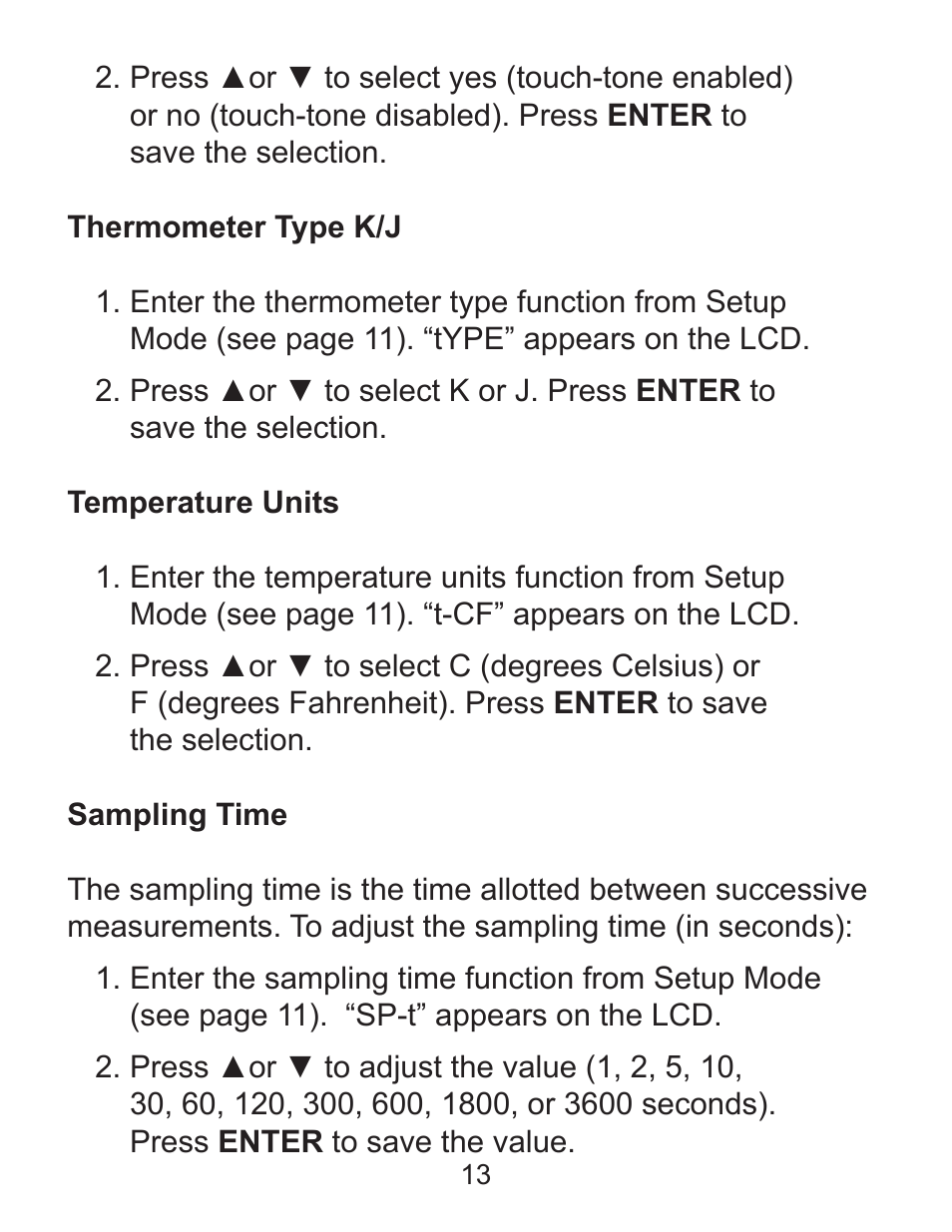 Sper Scientific 850071 Environmental Quality Meter User Manual | Page 13 / 36