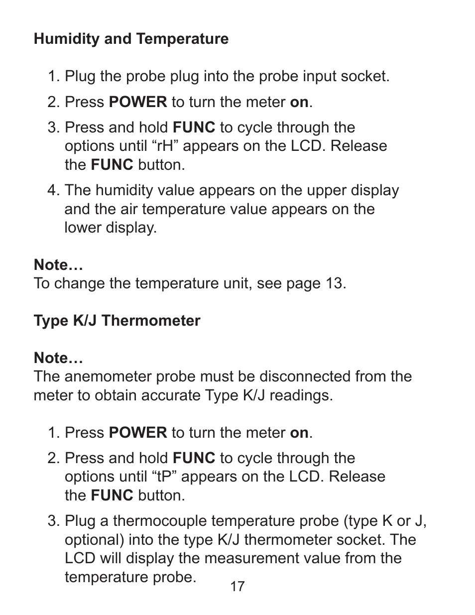 Sper Scientific 850071 Environmental Quality Meter User Manual | Page 17 / 36