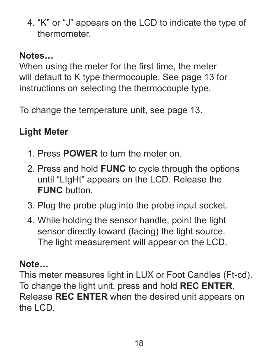 Sper Scientific 850071 Environmental Quality Meter User Manual | Page 18 / 36