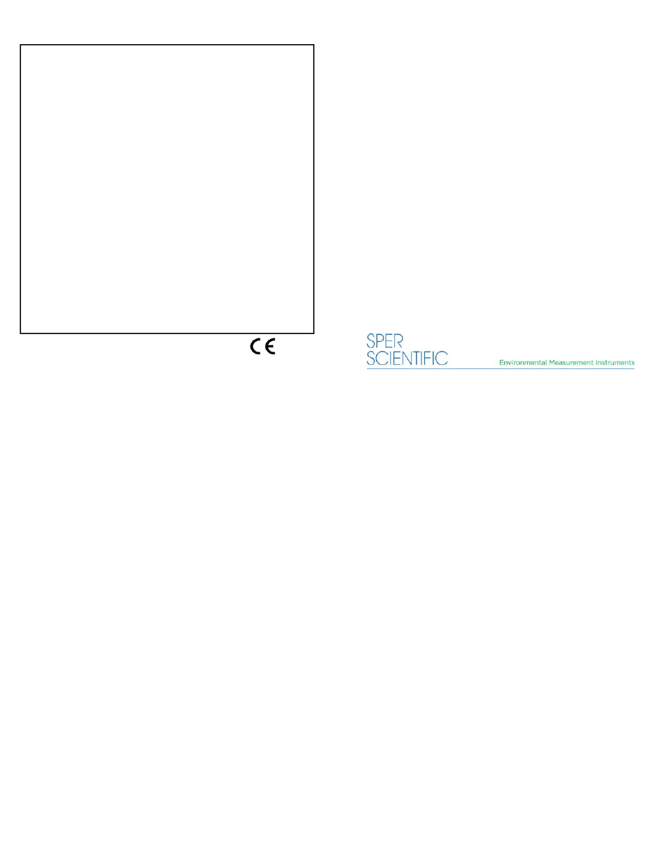 Sper Scientific 800036 WBGT Heat Stress Meter User Manual | 14 pages