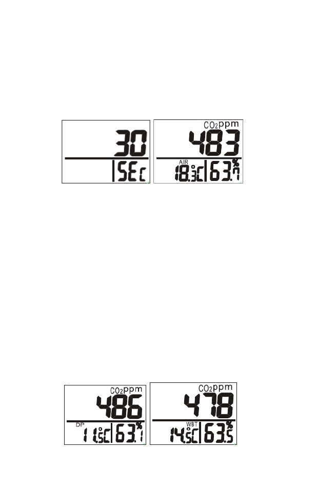 Measurement procedures | Sper Scientific 800046 Indoor Air Quality Meter User Manual | Page 8 / 20
