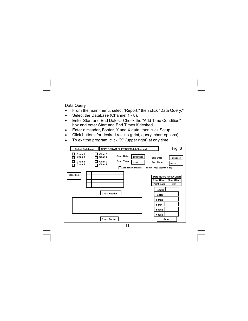 Sper Scientific 850080 Intelligent Software User Manual | Page 11 / 12