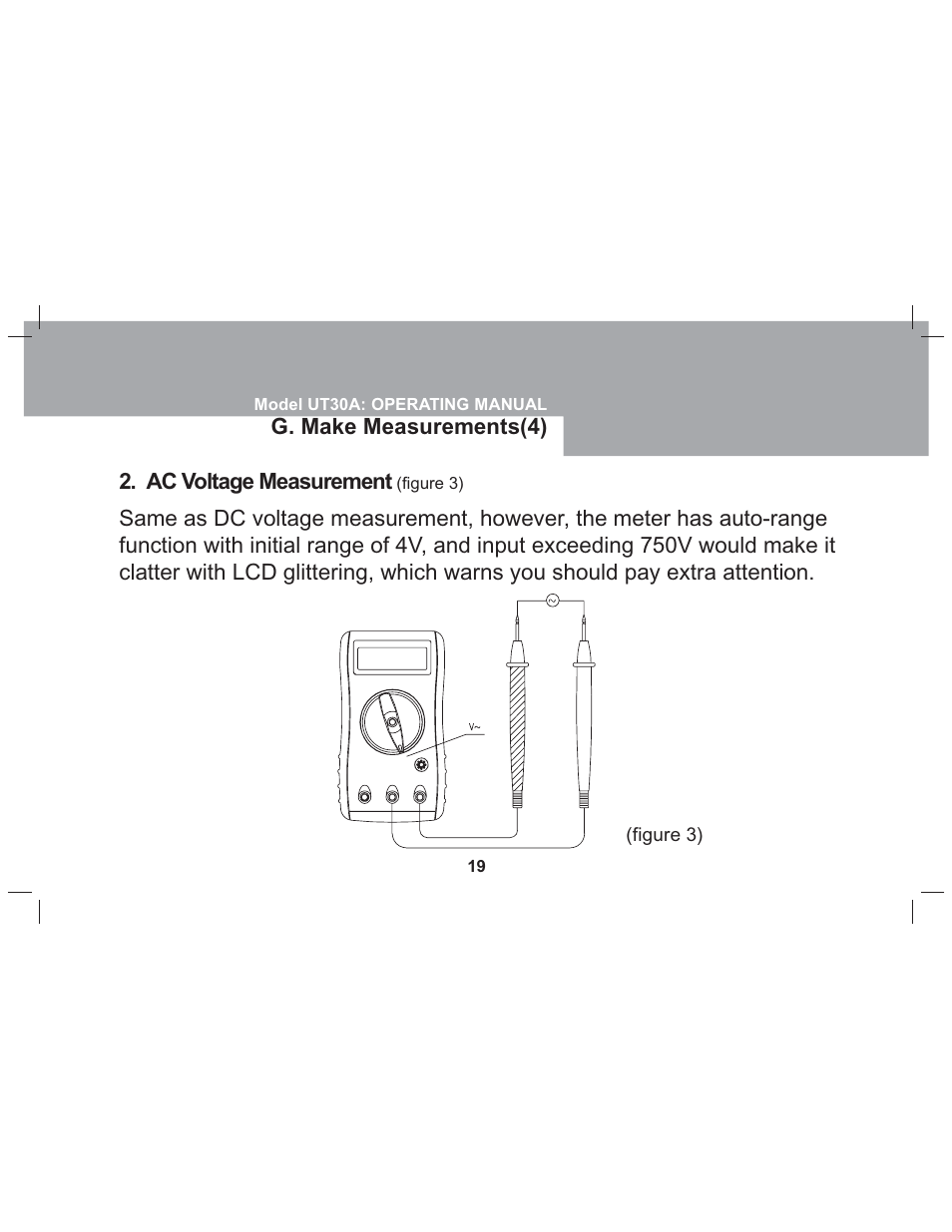 Sper Scientific 840073 Multimeter - Auto-Ranging User Manual | Page 19 / 32