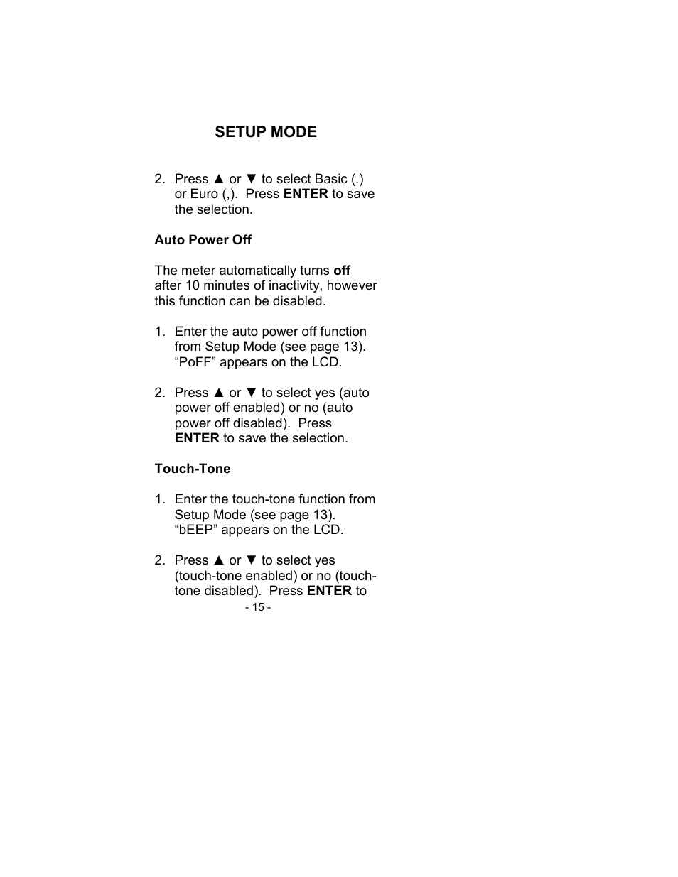 Sper Scientific 850007 Visible Light SD Card Logger User Manual | Page 15 / 44