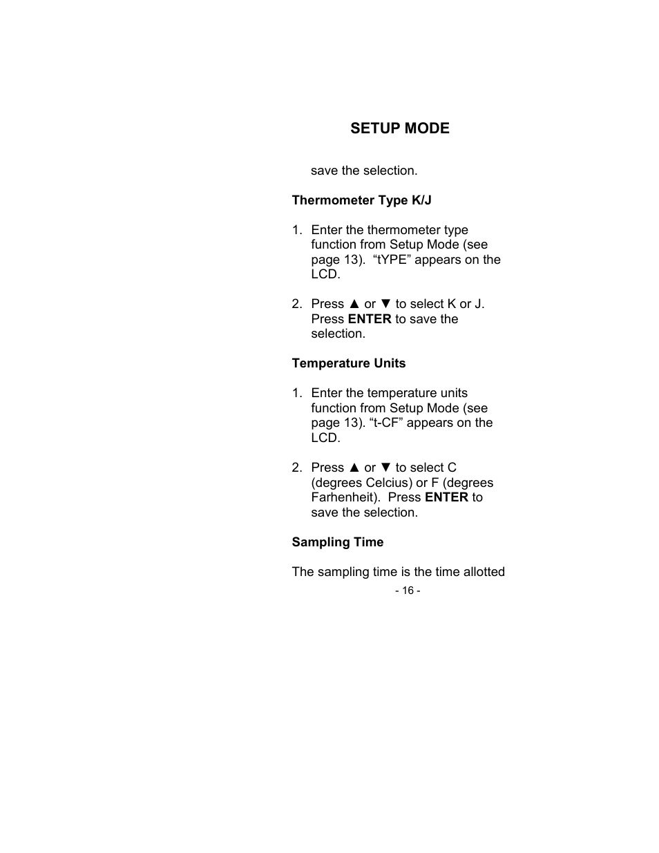 Sper Scientific 850007 Visible Light SD Card Logger User Manual | Page 16 / 44