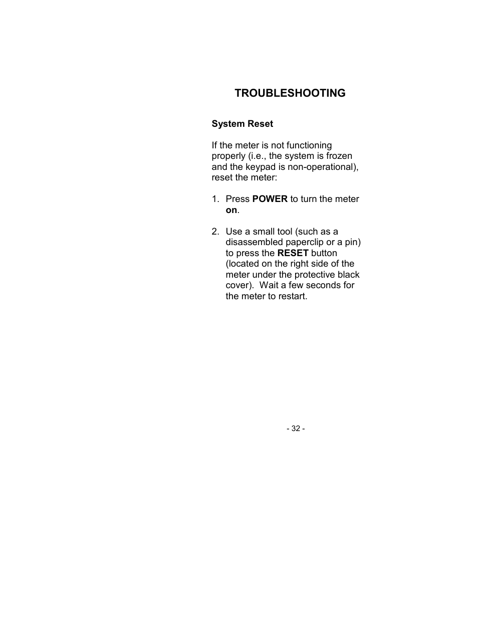 Troubleshooting | Sper Scientific 850007 Visible Light SD Card Logger User Manual | Page 32 / 44